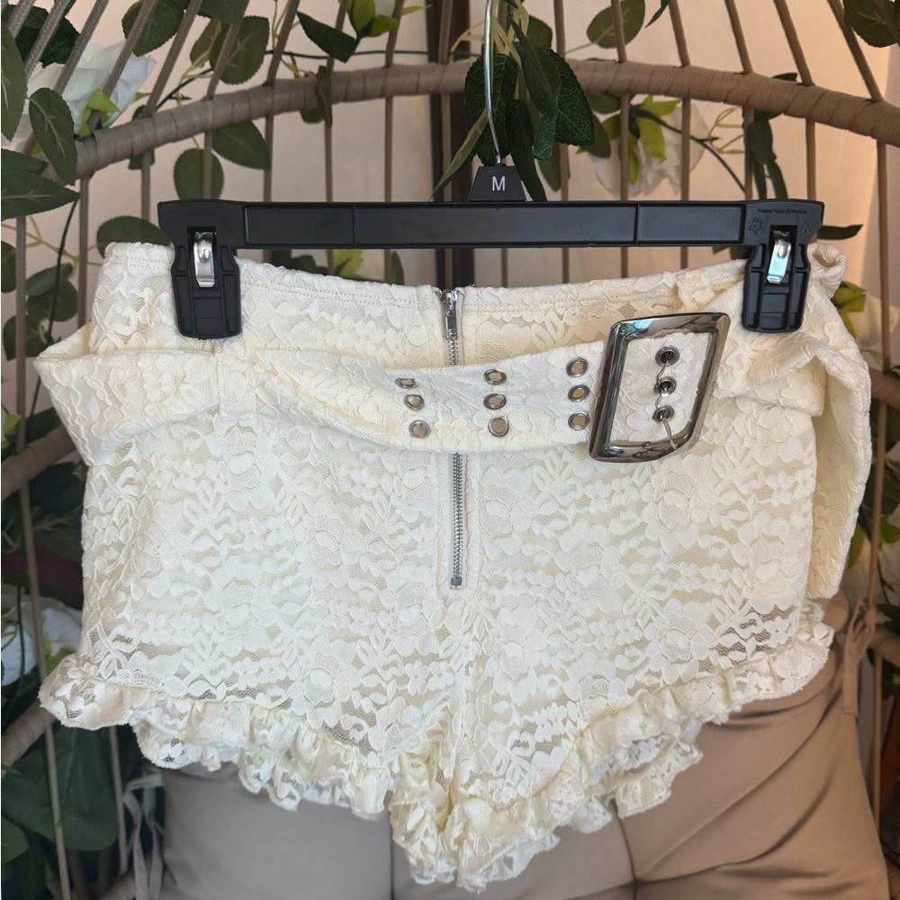 NWOT Lace Micro Shorts
